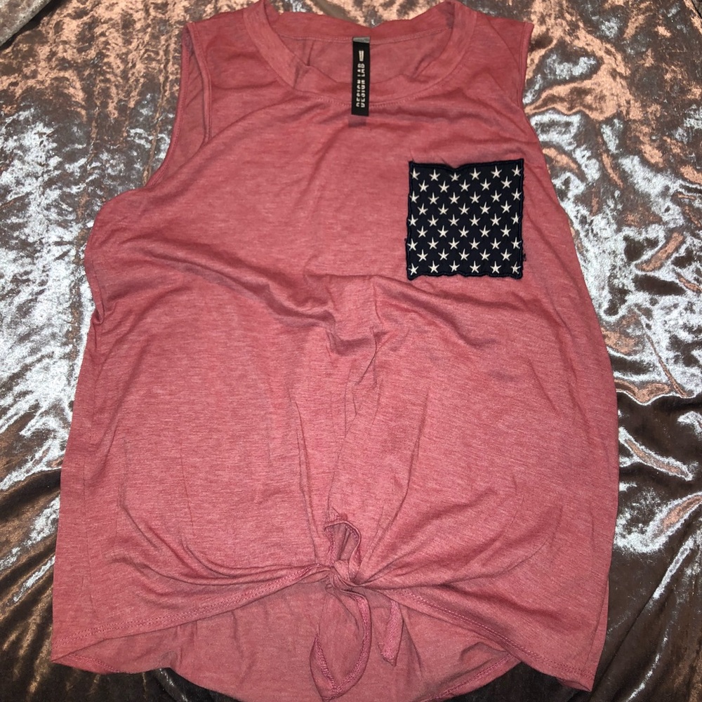 AMERICAN FLAG TOP